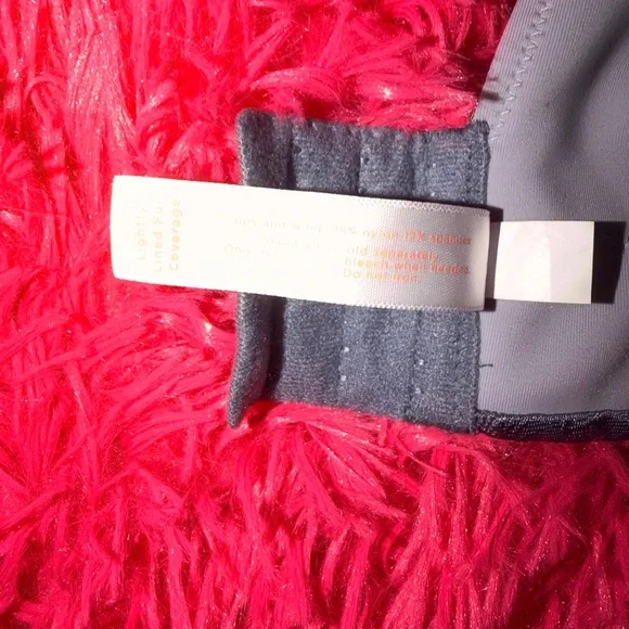 Cacique Lace Gray Floral Underwire Lightly Lined Full Coverage Bra - Picture 8 of 8